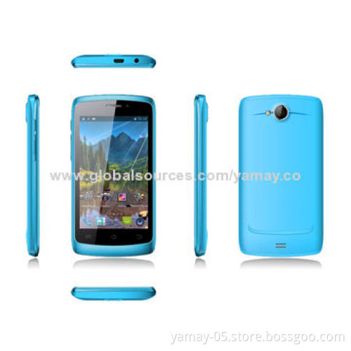 4.0" Smartphone, Android 4.2, MTK6572 Dual-core, Dual Camera, Wi-Fi, 3G, 2G, 512MB+4GB, GPS, BT, IPS